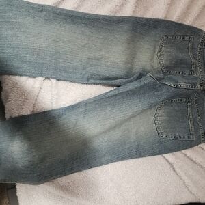 Boston Proper Women's Straight Leg Blue Jeans